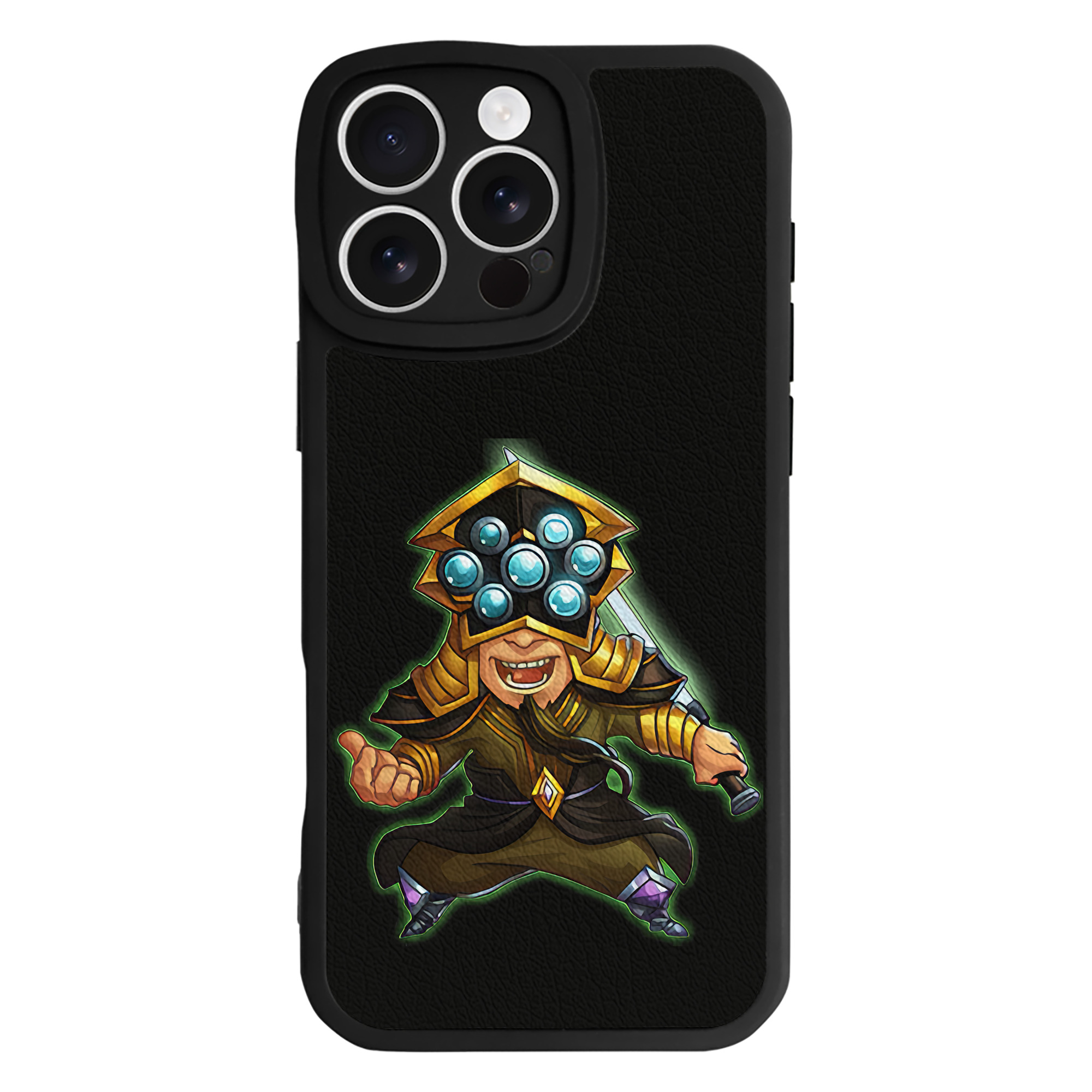 リーグ・オブ・レジェンド League of Legends LOL 【iPhone 16シリーズ対応】シリコンスマホケース（レザー調） 材質：シリコン